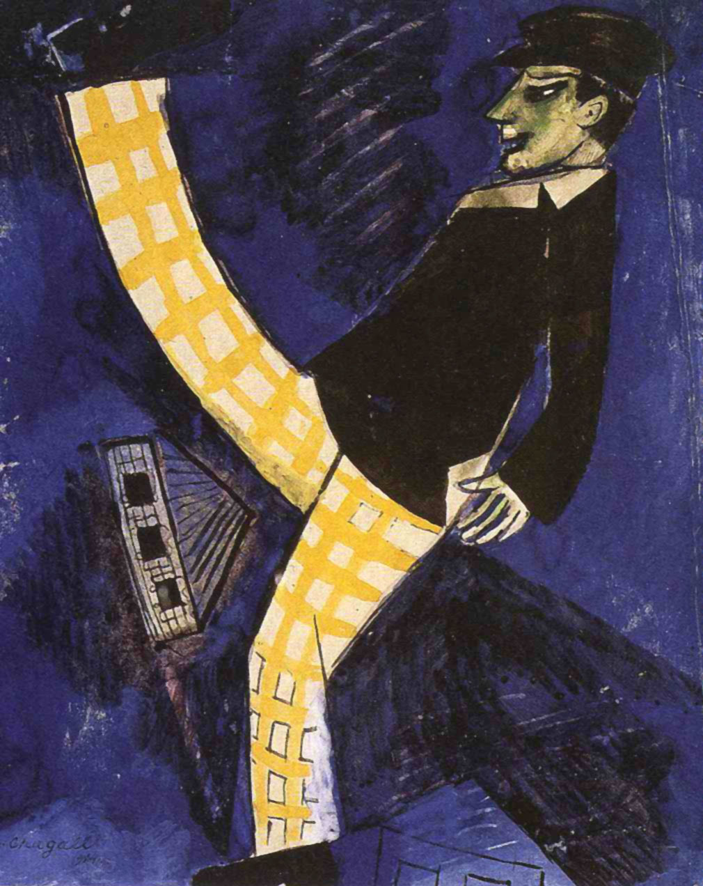 Шагал отец. Шагал 1914.