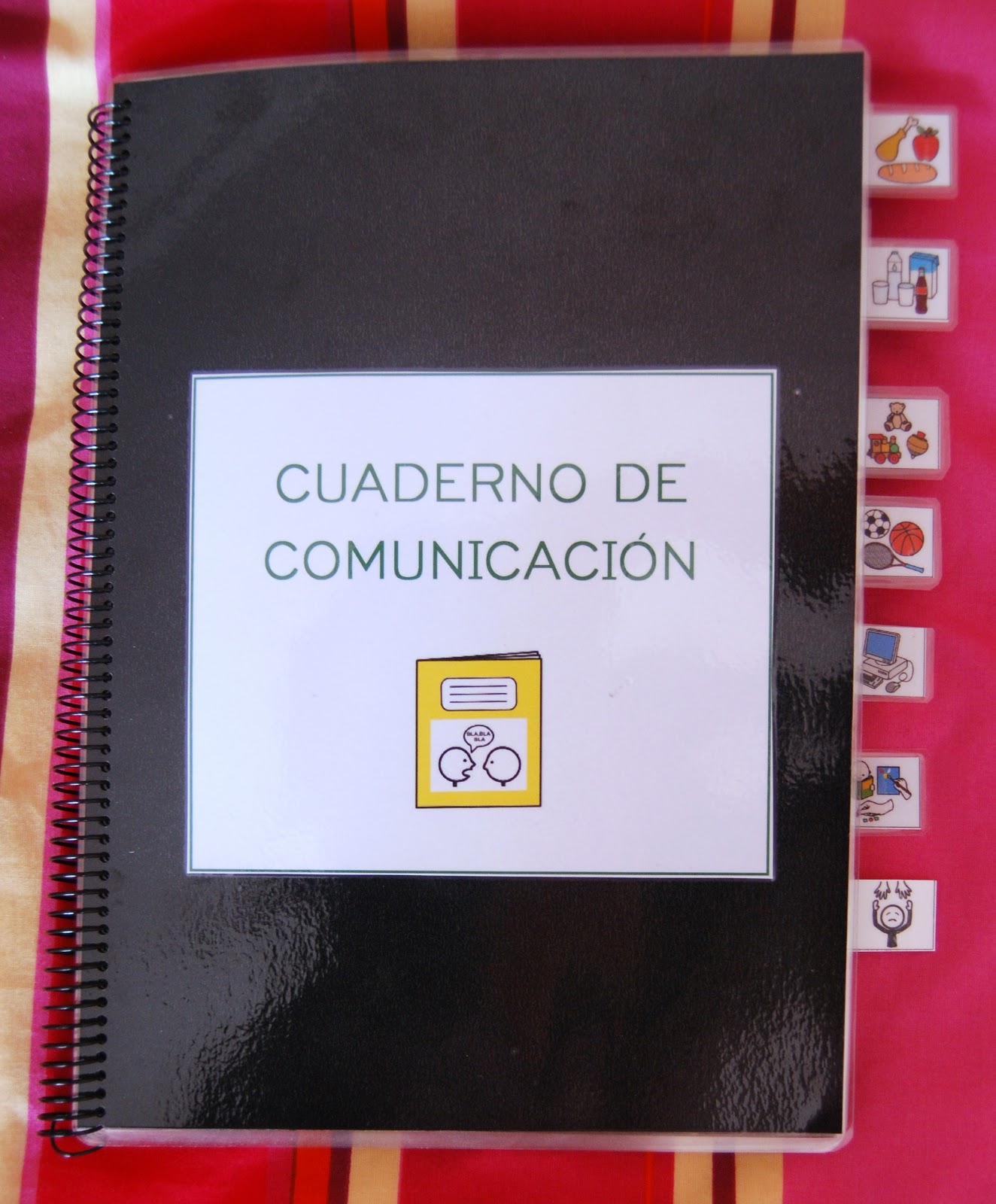 El baúl de : PECS: Cuaderno / tablero de comunicación