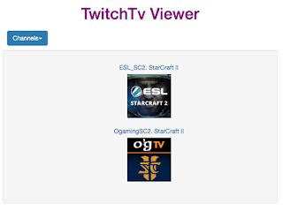 Twitch TV viewer