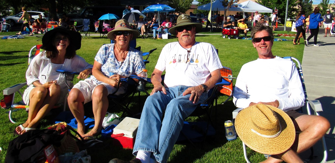 Music in the Park in Minden... HAERR TRIPPIN'