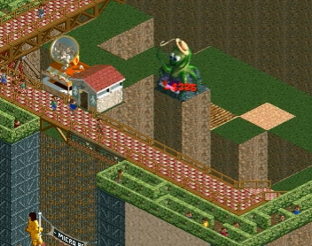 (스압주의) 롤러코스터 타이쿤 장인 - 킹무성