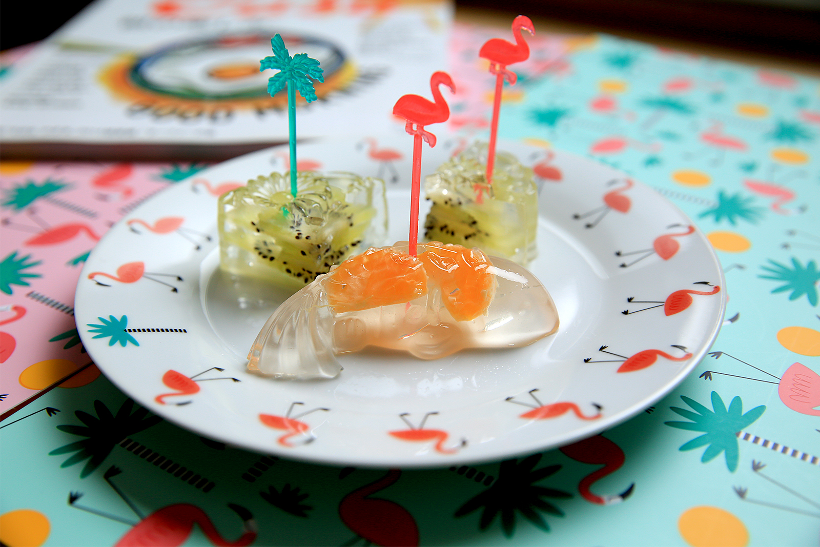 Konnyaku Fruit Jelly Mooncakes. Theheyheyhey