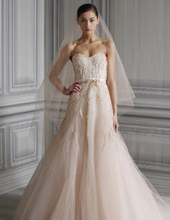 brideindream: Nude Color--A New Favorite For Wedding Dresses