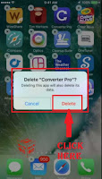 how to delete game app from iphone