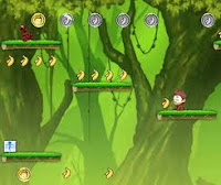 Divirta-se com o jogo Jumping Bananas!