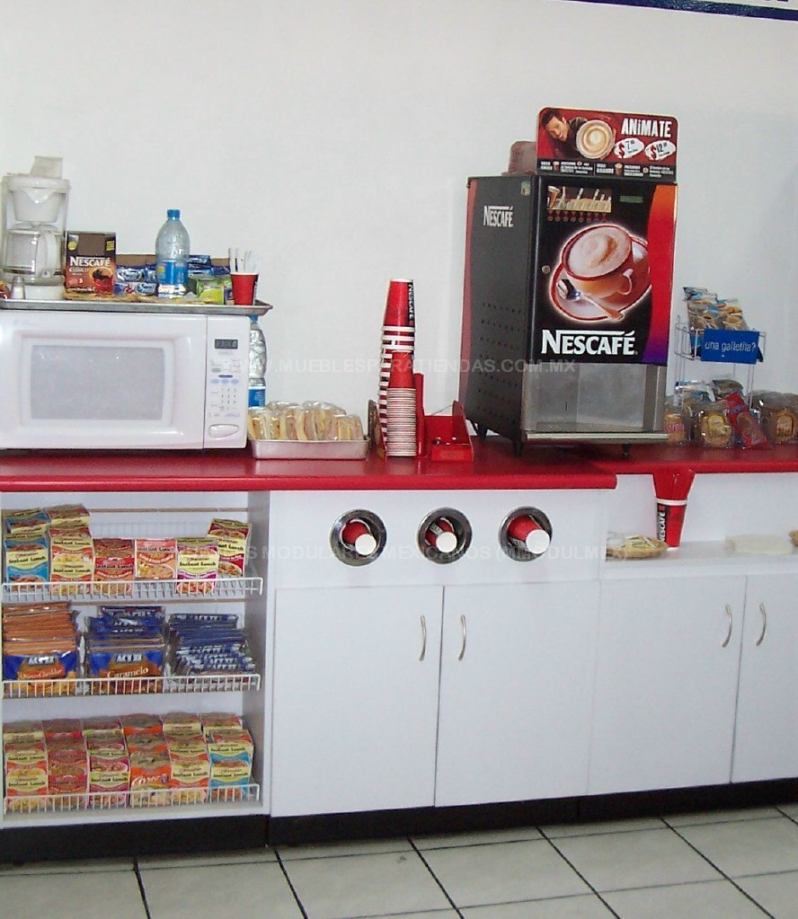 MUEBLES DE OFICINA, MUEBLES DE MADERA, MOBILIARIO DE TIENDAS TIPO OXXO