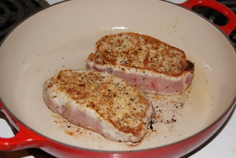 Delight's Bites Apple & Maple Glazed Pork Chops