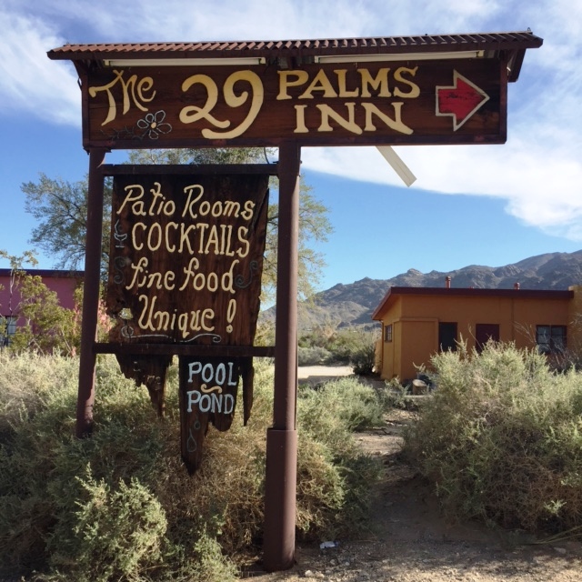 Indulge Inspire Imbibe The 29 Palms Inn