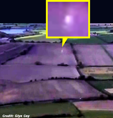 UFO Filmed Over Wilshire (1 of 2)