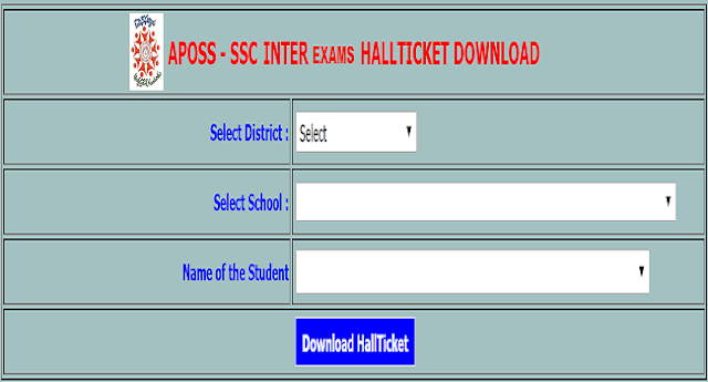 APOSS SSC, Inter Hall Tickets 2017 download @ hall17.apopenschool.org APOSS SSC, Inter Hall Tickets 2017 download @ hall17.apopenschool.org