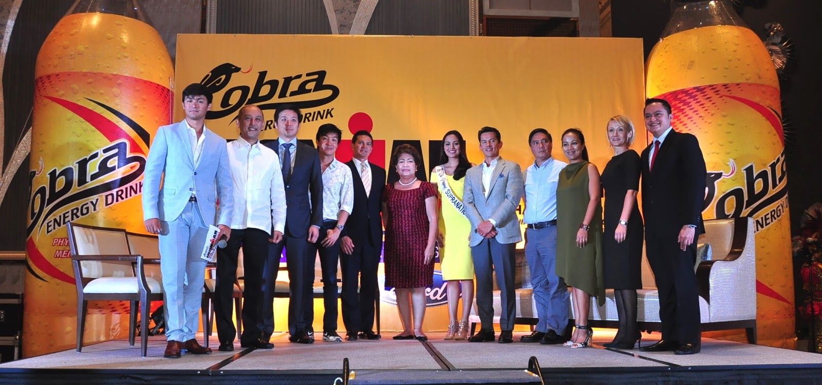 Lemon GreenTea Cobra Energy Drink Ironman 70.3 Asia Pacific draws