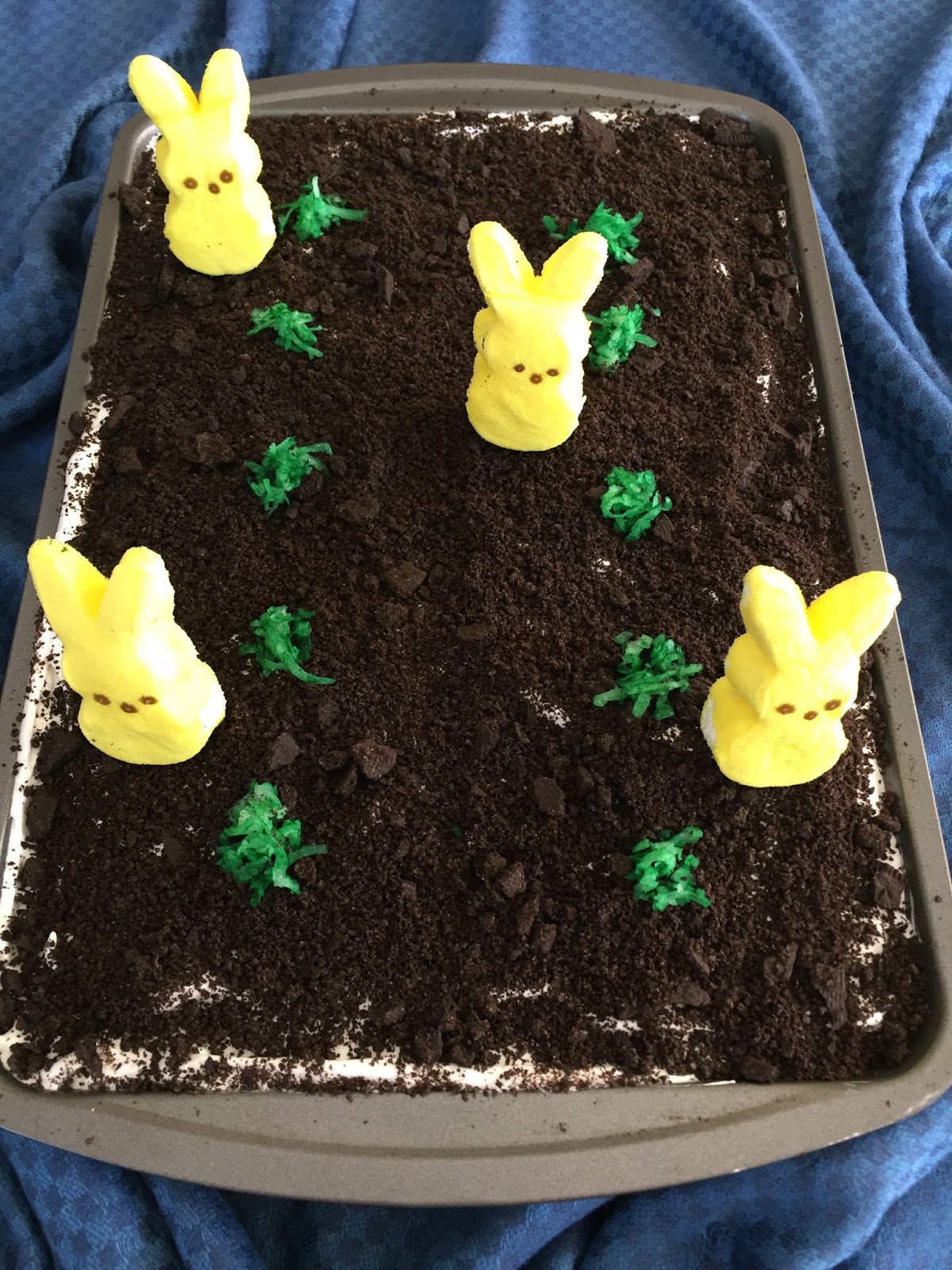 ChocolateMarshmallow Garden Party Cake