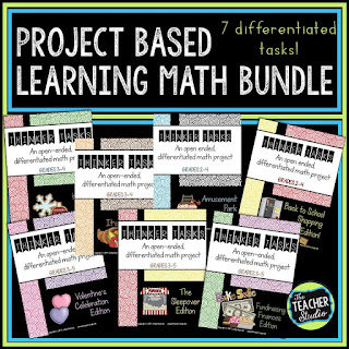 Problem solving is such a critical part of third grade math and fourth grade math and finding rigorous, real-world math tasks can be hard. These differentiated math tasks help students with the standards for mathematical practice, math discourse, problem solving, and more. #projectbasedlearning #problemsolving #PBL #mathtasks #fourthgrademath #thirdgrademath