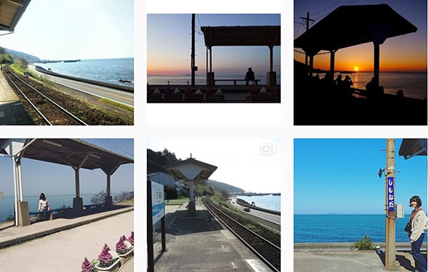 Japan s Most Instagrammed Train Station Instagram Photo Shimonada Station