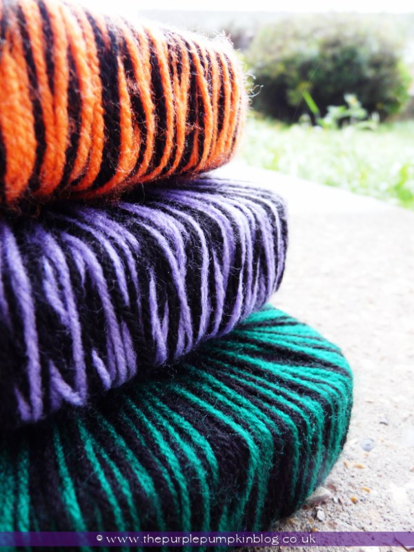 BOO! Yarn Wrapped Letters Halloween Decoration