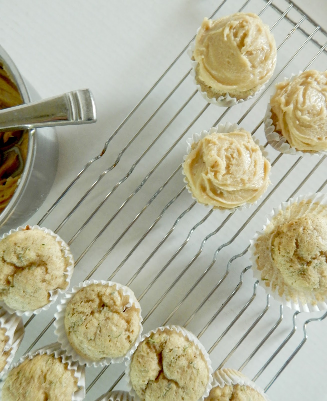 Zucchini Cupcakes with Caramel Frosting Ally's Sweet & Savory Eats