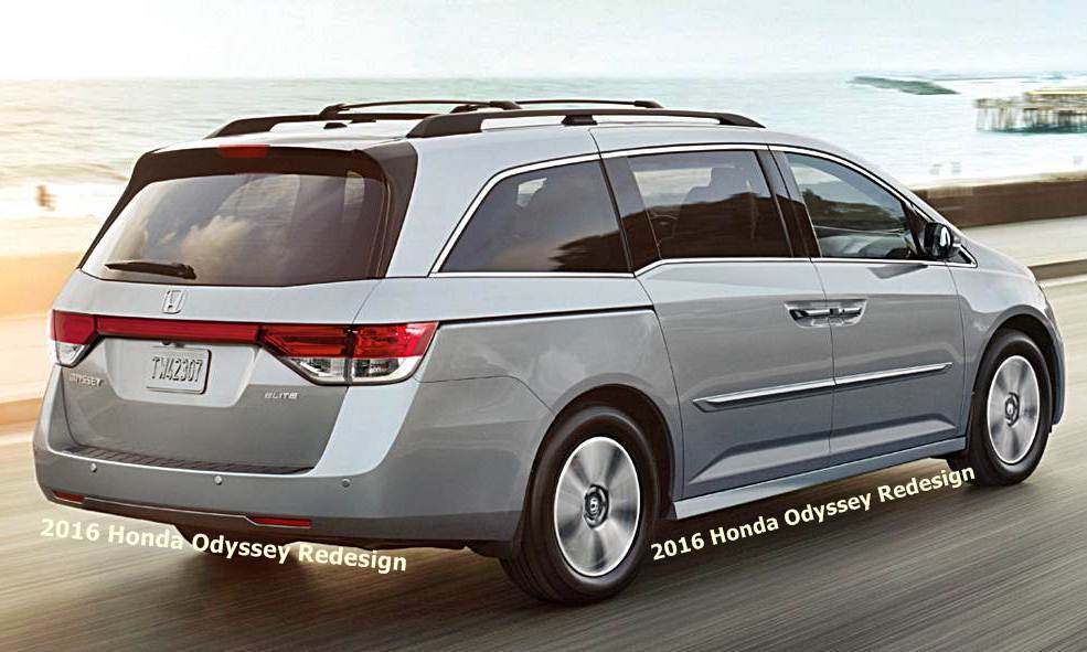 2016 Honda Odyssey Redesign - Types cars