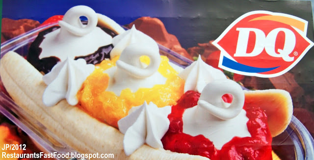 Restaurant Fast Food Menu McDonald’s DQ BK Hamburger Pizza Mexican Taco