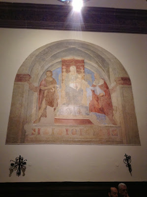 Basilica dell'Osservanza di Siena: affresco staccato di Pietro di Francesco Orioli