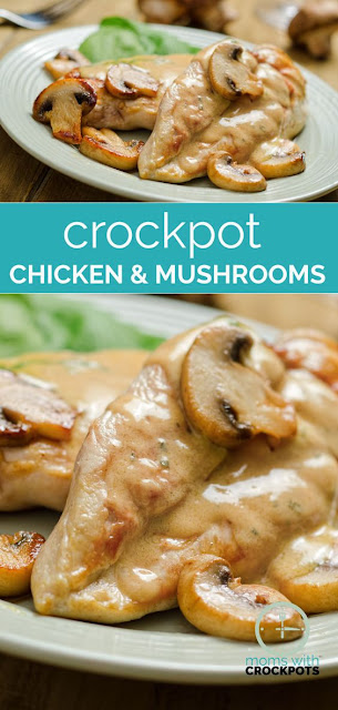 Crockpot Chicken & Mushrooms Recipe