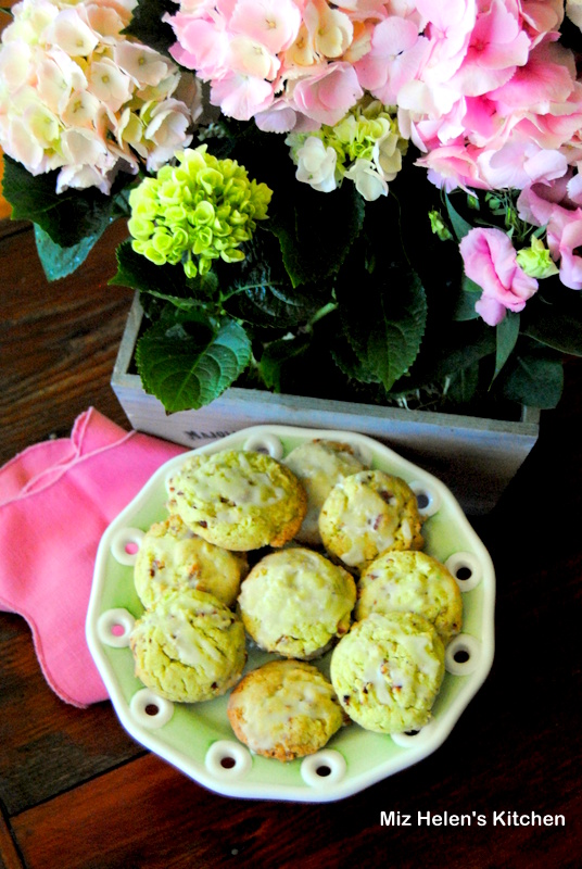 Key Lime Cookies at Miz Helen's Country Cottage