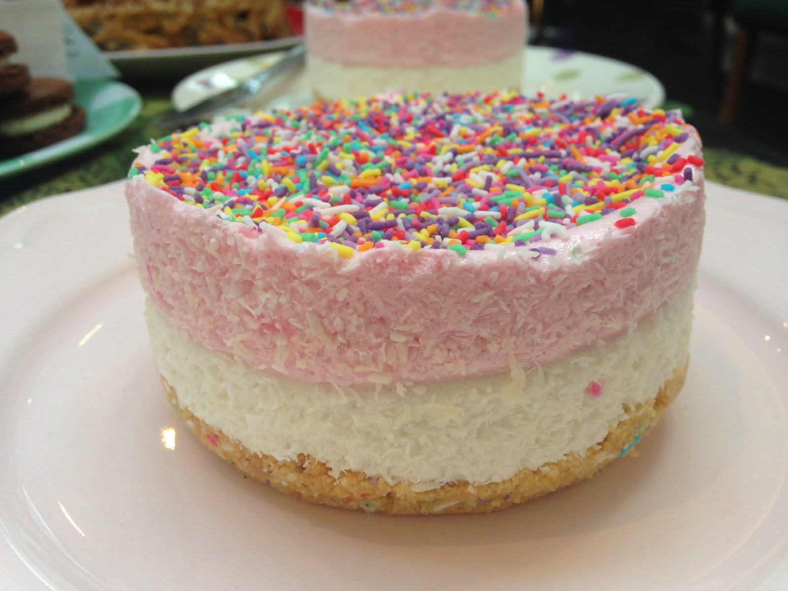 Passion for Baking Marshmallow Coconut Funfetti Cake