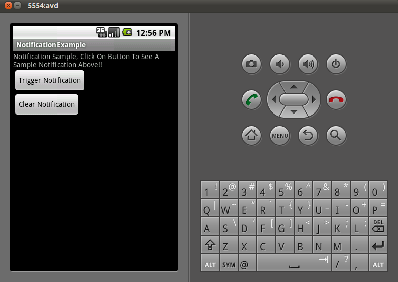 Hello World: Custom Notifications in Notification Bar in Android