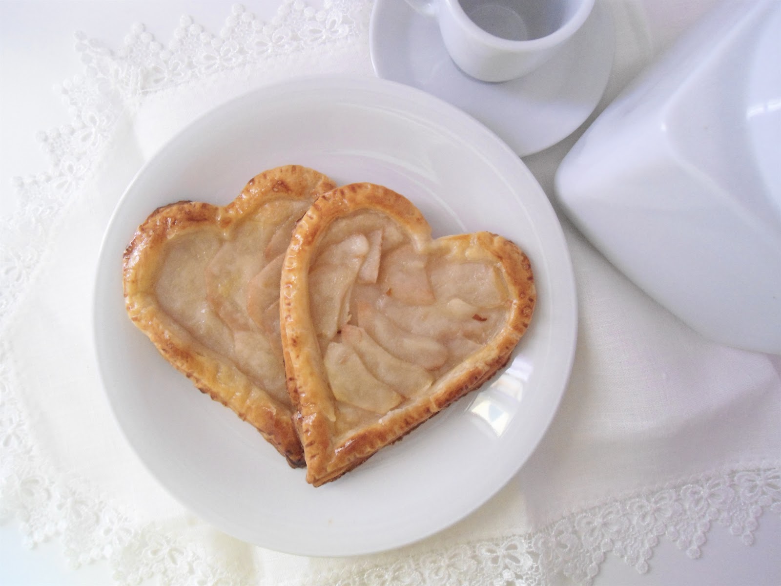 la cucina Celeste CUORI DI SFOGLIA ALLE PERE