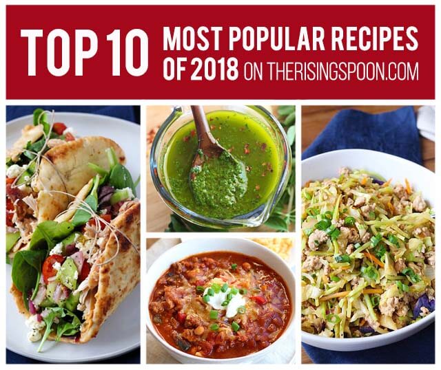 Top 10 Most Popular Recipes On The Rising Spoon in 2018