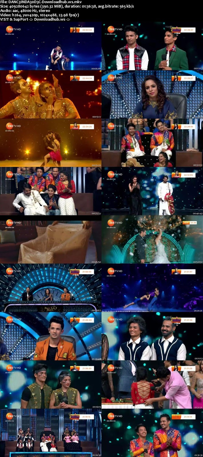Dance India Dance 6 30 December 2017 Episode 17 HDTV 480p