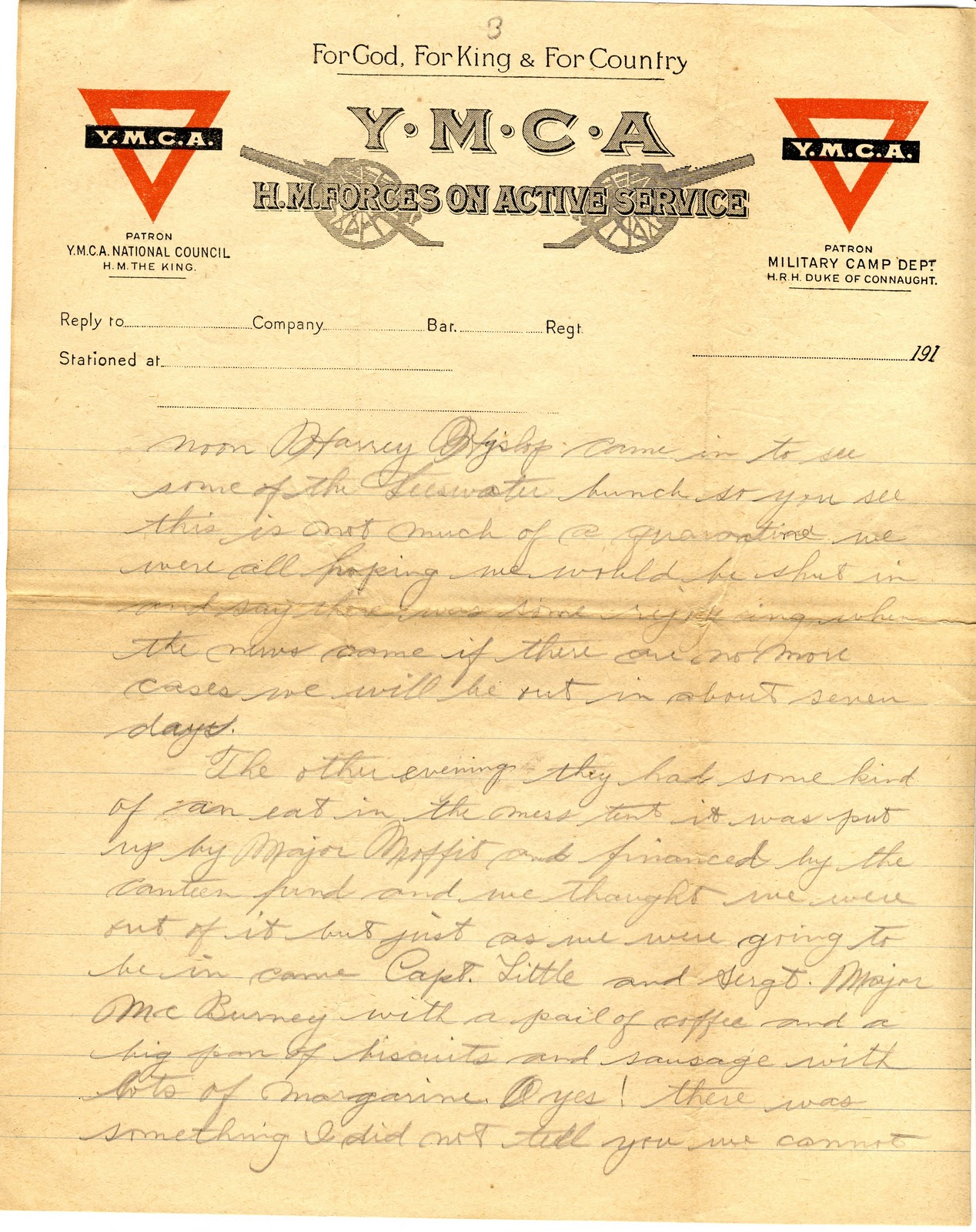 Letters From World War One Dec 10 1916 Bramshott Camp letters-from-world-war-one-dec-10-1916-bramshott-camp