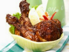 Resep Ayam Panggang Bumbu Sate, bahan dan bumbu Ayam Panggang Bumbu Sate, cara memasak Ayam Panggang Bumbu Sate