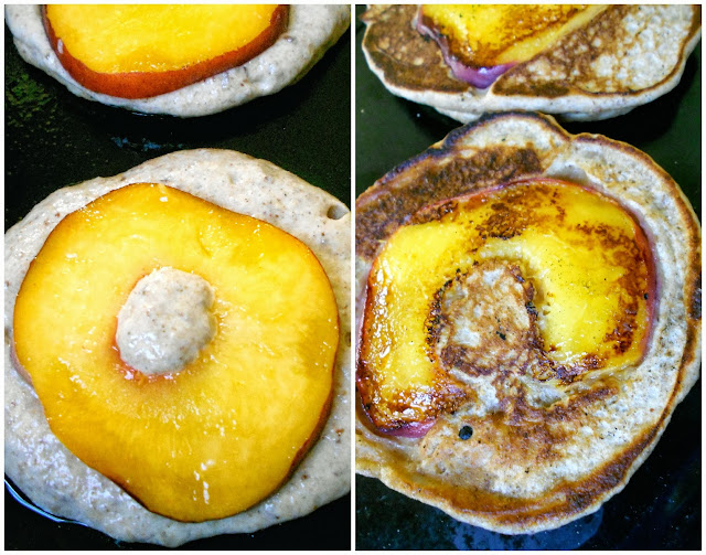 Savouring Stella Yakima Peach Pancakes