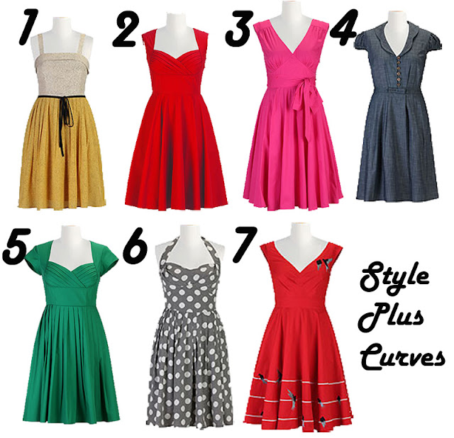 Style Plus Curves, eShakti, Plus size dresses