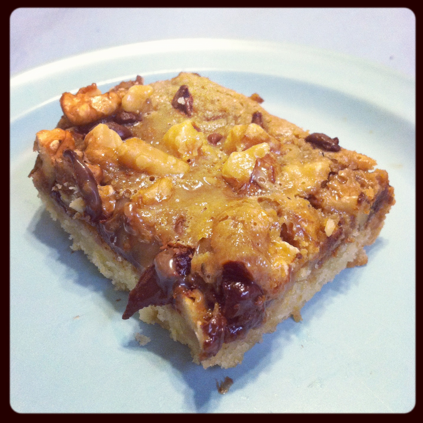 Jennie's Kitchen Maple Chocolate Walnut Bars