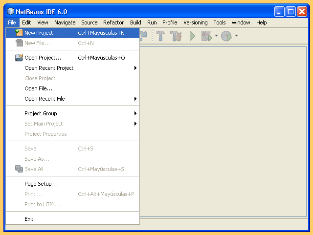 PASOS PARA CREAR UN PROGRAMA EN NETBEANS: PASOS PARA CREAR UN PROGRAMA ...
