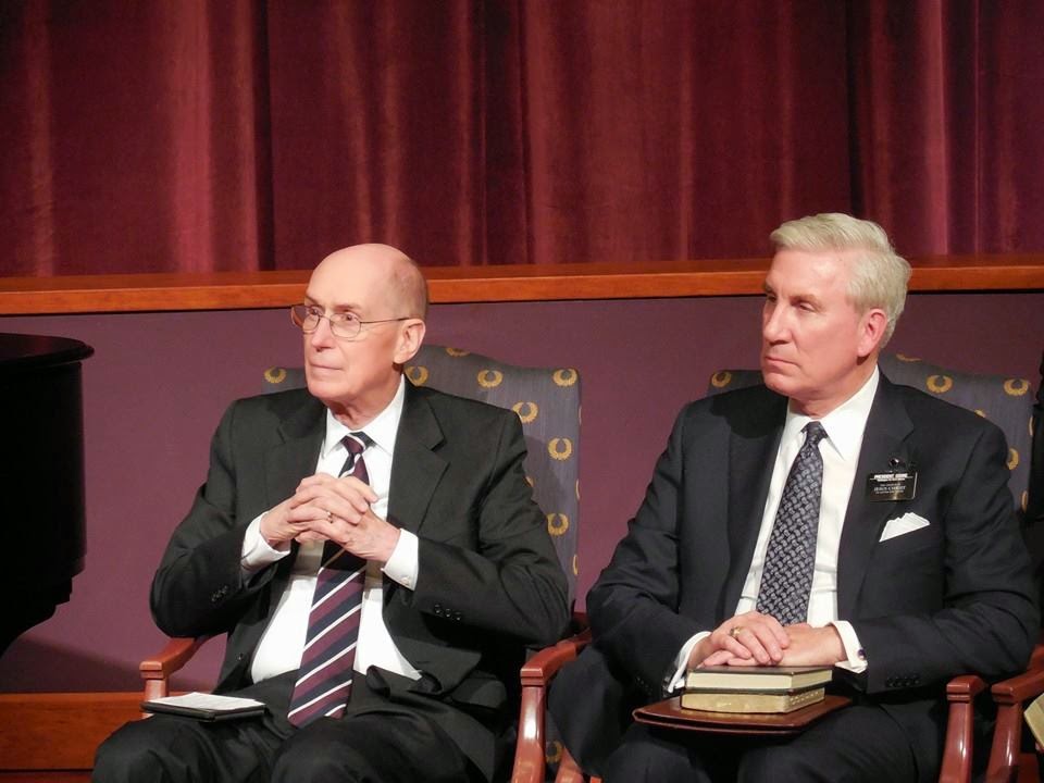 Elder Braden Dahl President Eyring's Visit...Written 1122015