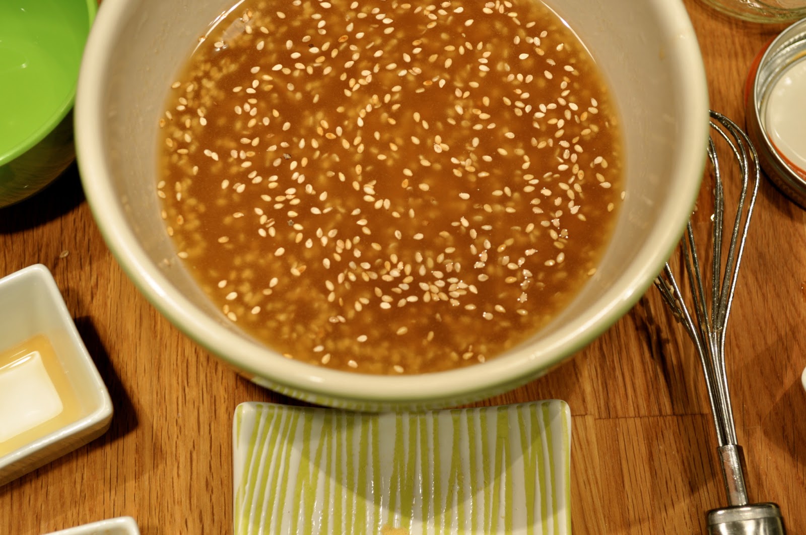 One Classy Dish Asian Sesame Salad Dressing