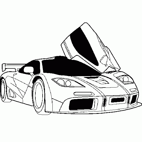 Coloring Pages: Cars Coloring Pages Free and Printable