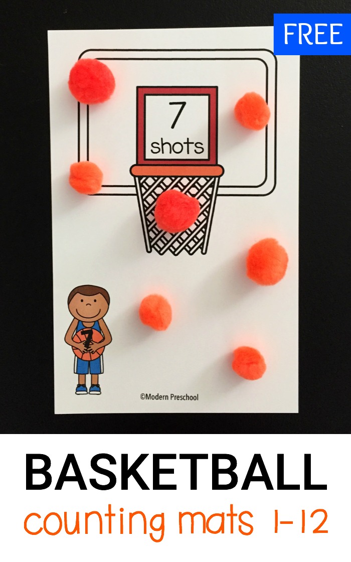 Basketball Shots Counting Mats