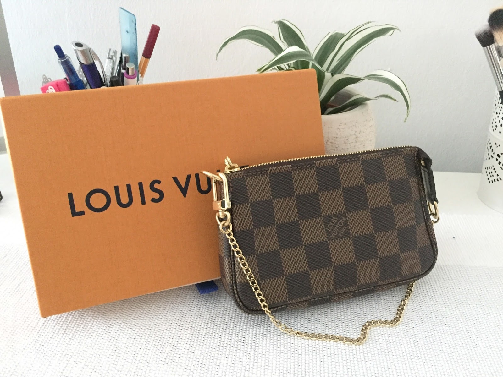 Louis Vuitton Damier Azur Belt Unboxing