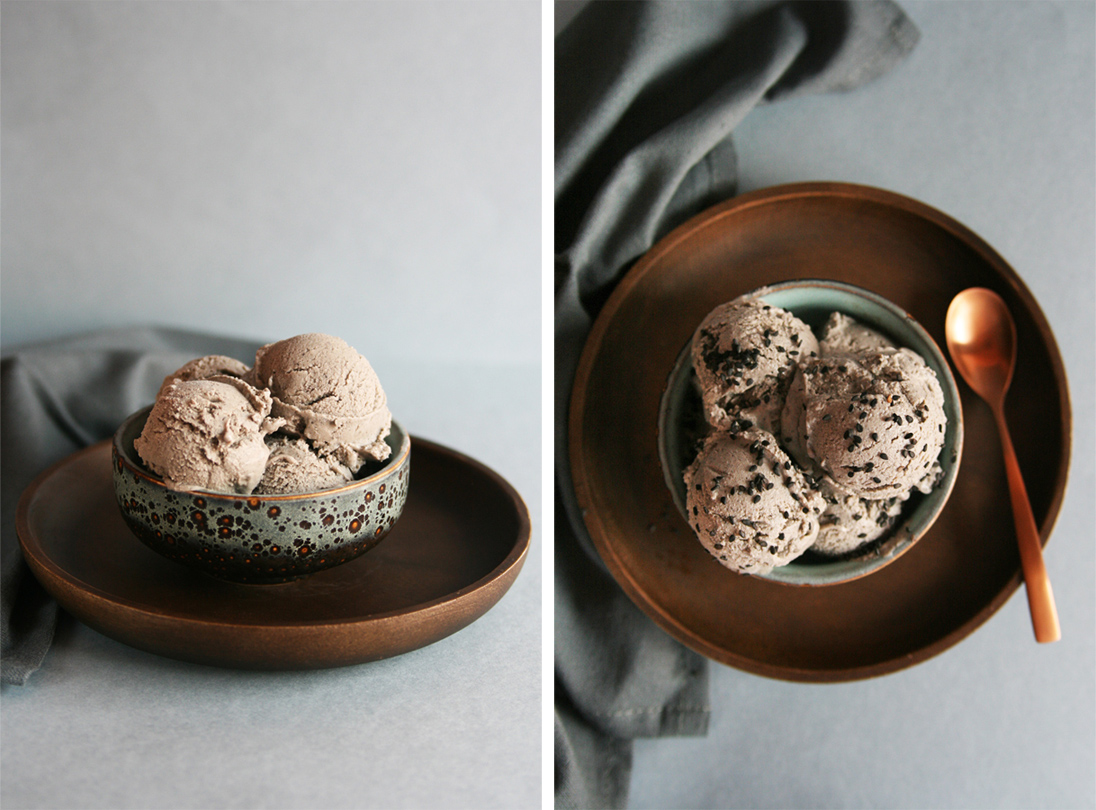 Cinnamon Girl Black Sesame Ice Cream