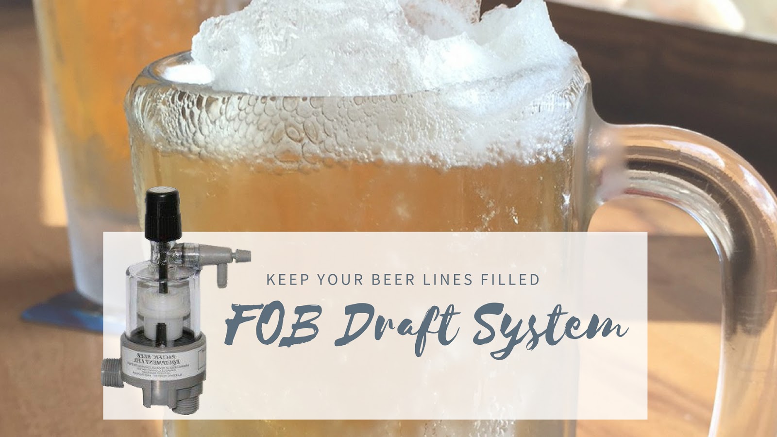 Reduce your beer waste to zero with DFC 9500 Beer FOB