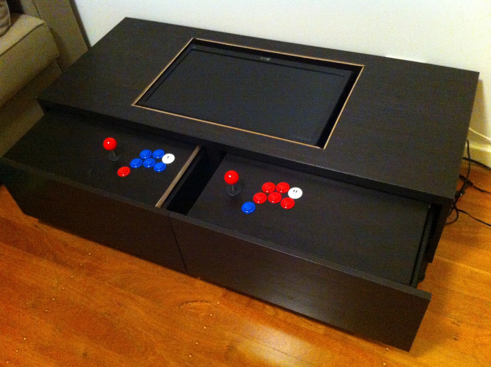 swangle My DIY Arcade Machine Coffee Table