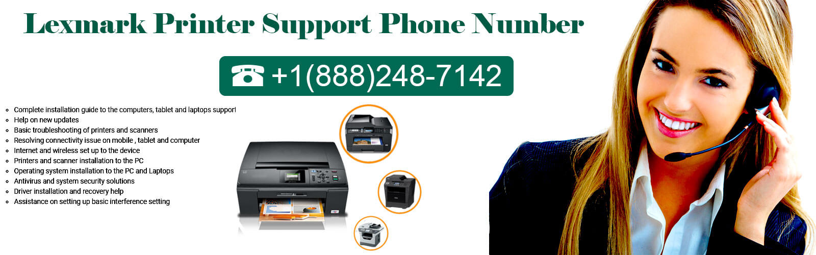 Lexmark Printer Support Number 1-888-248-7142 Toll Free - Printer