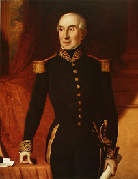 Almirante y General MANUEL BLANCO ENCALADA  GUERRA DE INDEPENDENCIA PRESIDENTE D/CHILE (1790-†1876)