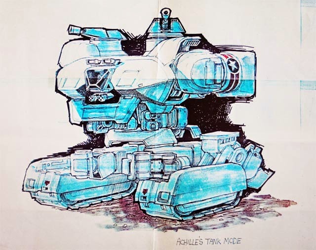 Crash & Burn with ROBOT JOX Concept Art by Ron Cobb « Film Sketchr