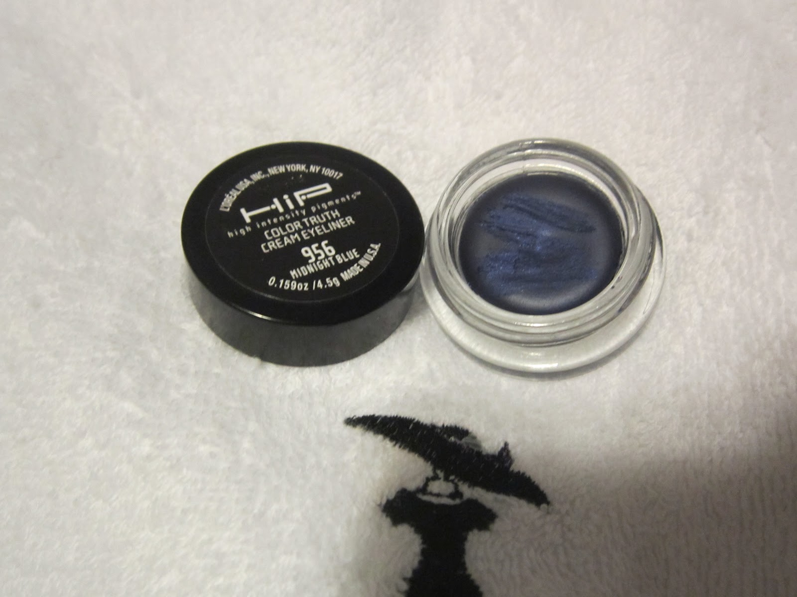 My Makeup Issues L'Oreal HIP Color Truth Cream Eyeliner 956 Midnight