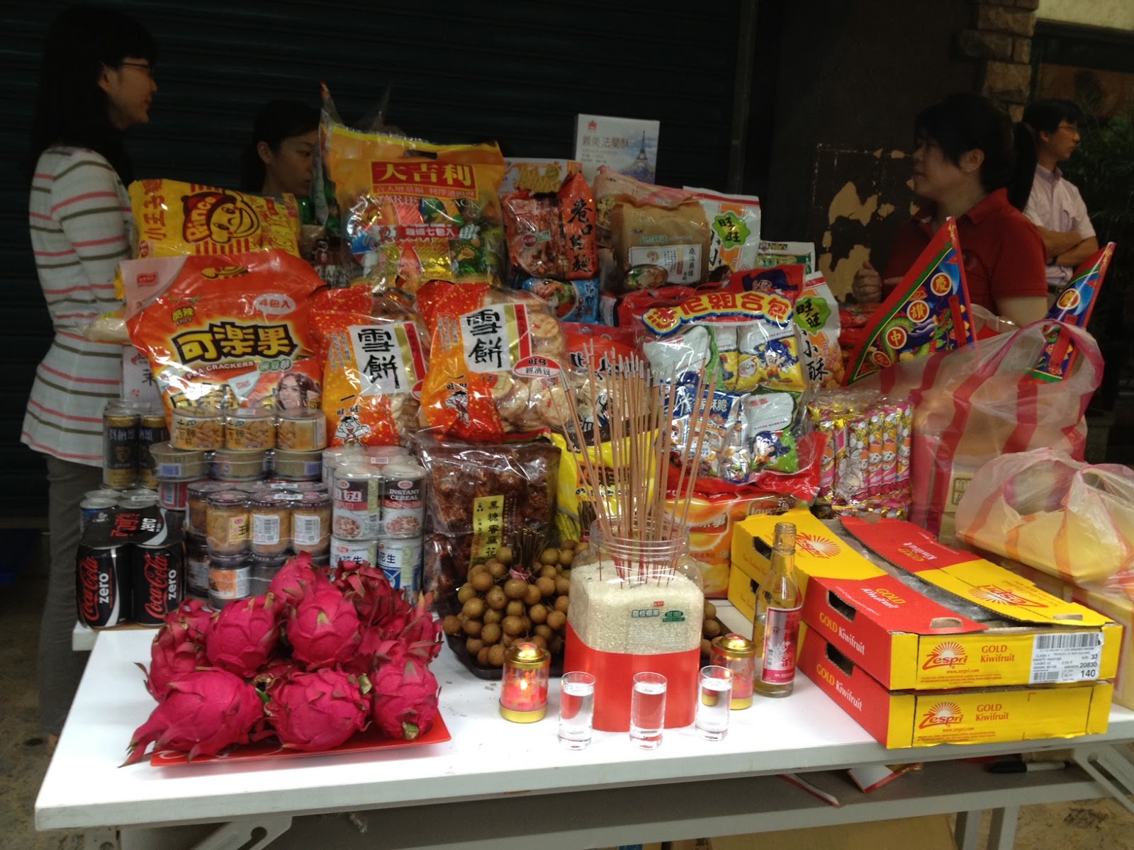 from texas to taipei week 102_Ghost Month BaiBai