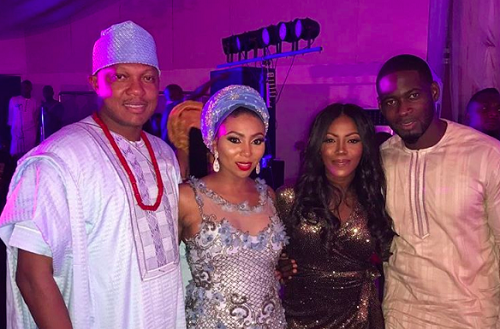Photo: Tiwa Savage & Teebillz Makeup, Attend First Public Appearance